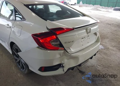 2019 Honda Civic Sport из США, поврежденный, VIN 2HGFC2F87KH533487